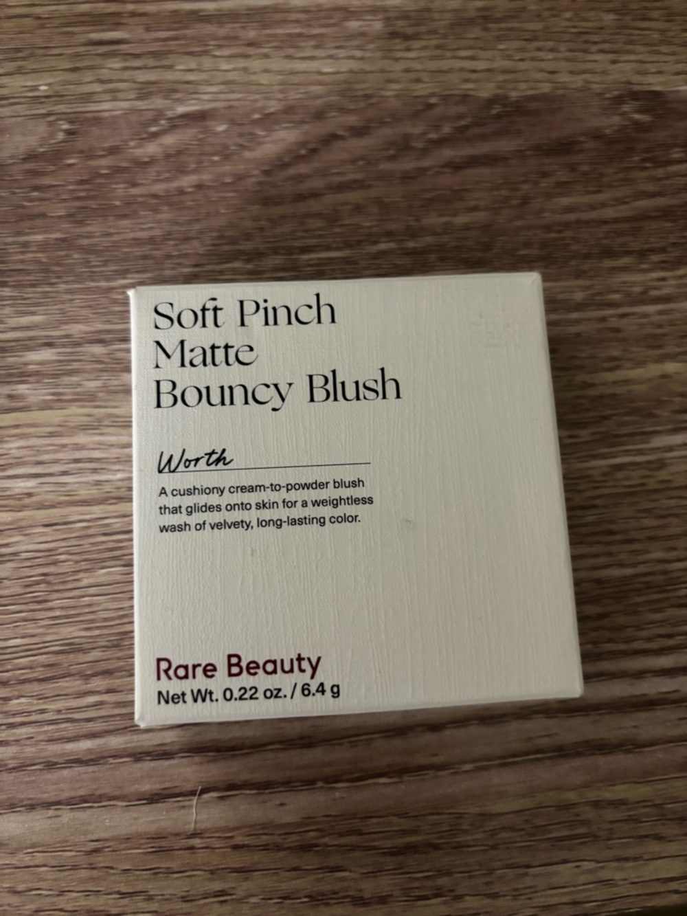 NIB Rare Beauty Soft Pinch Matte Bouncy Blush - Worth
